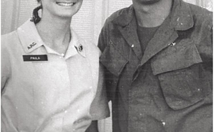 1963 Mr. and Miss PHS Paula Wright Haley and Byron Simpson reunited in Ahe Khe Vietnam in 1968