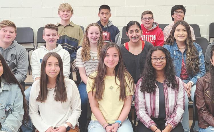 PHS choir students compete in district solo/ensemble
