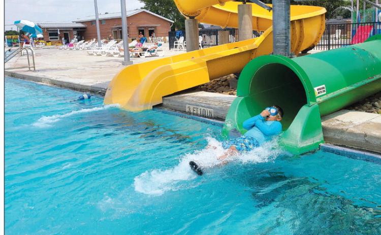 The Perryton Municipal Water Park has been busy all this season with kids and grownups looking for a cool break from hot summer temperatures, whether it’s swimming in the pool, riding the lazy river, sliding down the water slides, getting drenched in the splash pad, or relaxing next to the pool. There will be a Community Free Swim Day on Friday, Aug. 2, from 1-7 p.m., and the pool’s last day for the season will be Saturday, Aug. 3.