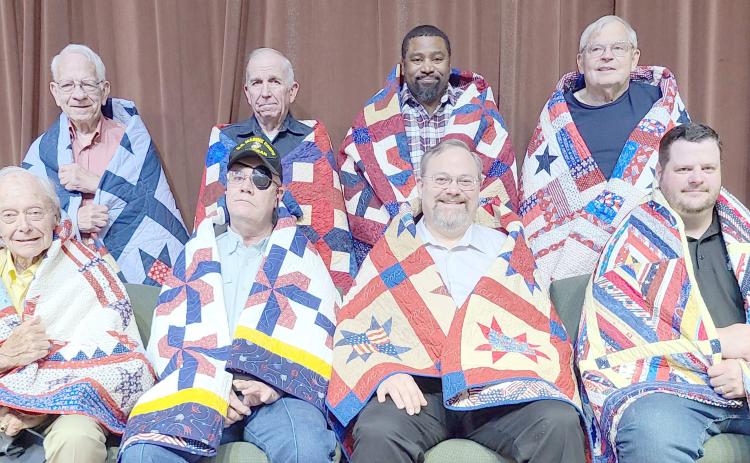 Remaining Quilt of Valor recipients are recognized