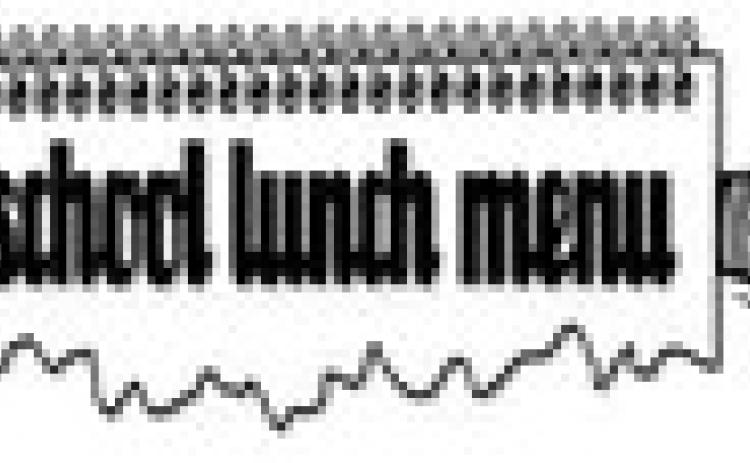 Pre-K Breakfast Menu