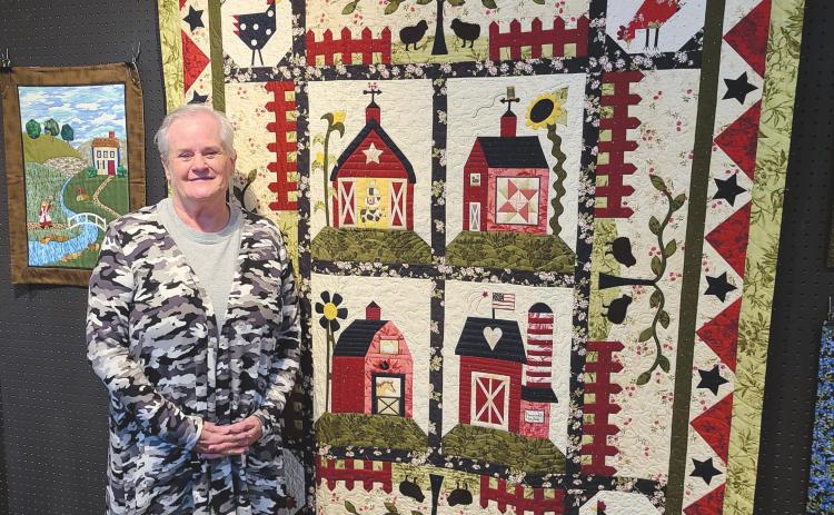 QUILT EXHIBIT AT MUSEUM