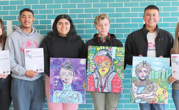PHS STUDENTS WIN ART CONTESTS AT OPSU