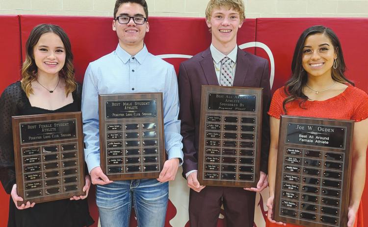 TOP HIGH SCHOOL ATHLETES HONORED