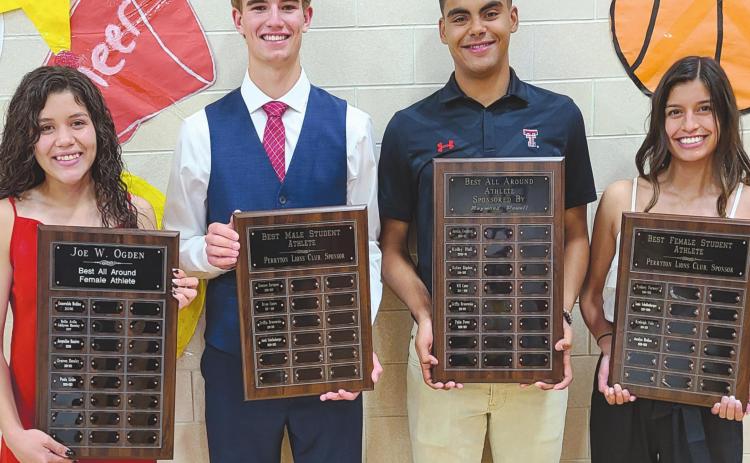 TOP HIGH SCHOOL ATHLETES HONORED